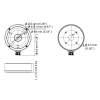 UCHWYT KAMERY DS-1280ZJ-M(BLACK) Hikvision