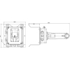 UCHWYT NAROŻNIKOWY KAMERY DS-1602ZJ-BOX-CORNER Hikvision