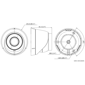 KAMERA IP DS-2CD1323G2-I(4MM)PL - 1080p Hikvision