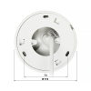 KAMERA IP DS-2CD1343G2-LIUF/SL(2.8MM)/PL Smart Hybrid Light - 4 Mpx Hikvision