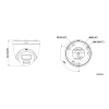 KAMERA IP DS-2CD1367G2H-LIUF/SL(2.8MM) ColorVu 6 Mpx 2.8 mm Hikvision