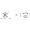 KAMERA IP DS-2CD1643G2-LIZU(2.8-12MM) Smart Hybrid Light - 3.7 Mpx - MOTOZOOM Hikvision