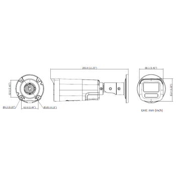 KAMERA IP DS-2CD1643G2-LIZU/SL(2.8-12MM) Smart Hybrid Light - 4 Mpx - MOTOZOOM Hikvision