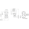 KAMERA IP OBROTOWA ZEWNĘTRZNA DS-2CD1A43G0-IZU(2.8-12MM)PL - 3.7 Mpx 2.8 ... 12 mm Hikvision