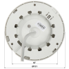 KAMERA IP DS-2CD1H43G2-IZ(2.8-12MM) - 3.7 Mpx - MOTOZOOM Hikvision
