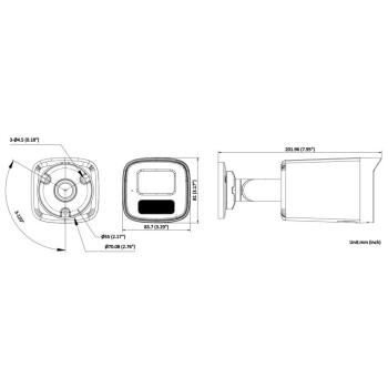 KAMERA IP DS-2CD1T67G2H-LIU(2.8MM) ColorVu - 6 Mpx Hikvision