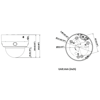 KAMERA WANDALOODPORNA IP DS-2CD2143G2-LIPTRZS2UY(2.8/4MM) Smart Hybrid Light AcuSense 3.0 - 4 Mpx Hikvision