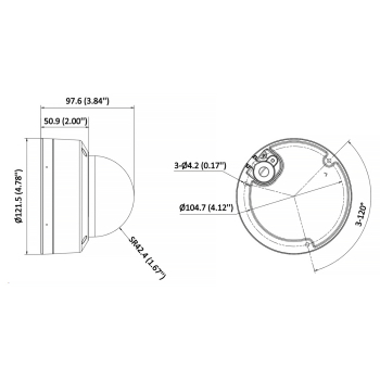 KAMERA WANDALOODPORNA IP DS-2CD2146G2H-ISU(2.8MM)(EF)/PL AcuSense - 4 Mpx Hikvision