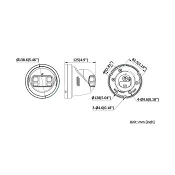 KAMERA IP DS-2CD23127G3P-LIS2UY/SL(180°) PANORAMICZNA ColorVu AcuSense 3.0 - 12 Mpx 2 X 2.8 mm Hikvision