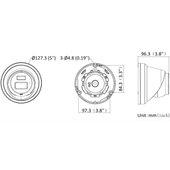KAMERA IP DS-2CD2343G2-LIZ2UY/SL(2.8/4MM) Smart Hybrid Light AcuSense 3.0 - 4 Mpx 2.8 / 4 mm Hikvision
