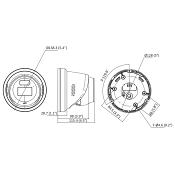 KAMERA IP DS-2CD2347G3-LIS2UY/SL(2.8MM) Smart Hybrid Light ColorVu 3.0 - 4 Mpx Hikvision