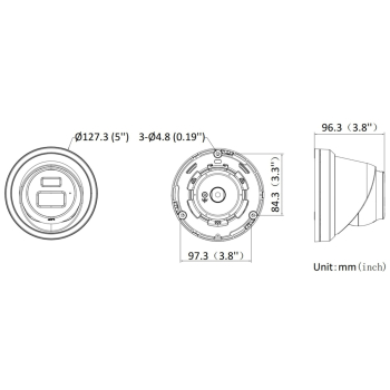 KAMERA IP DS-2CD2363G2-LI2U/SL(2.8MM) AcuSense - 6 Mpx 2.8 mm Hikvision