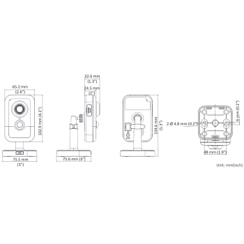 KAMERA IP DS-2CD2443G2-I(2MM) AcuSense - 4 Mpx Hikvision
