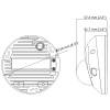 KAMERA WANDALOODPORNA IP DS-2CD2546G2-IS(2.8MM)(C)(BLACK) AcuSense - 4 Mpx Hikvision