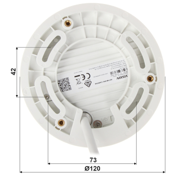 KAMERA WANDALOODPORNA IP DS-2CD2583G2-IS(2.8MM) AcuSense - 8.3 Mpx Hikvision