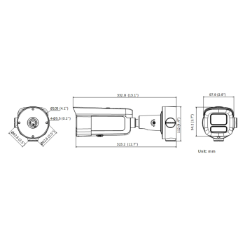 KAMERA WANDALOODPORNA IP DS-2CD2643G2-LIZS2U(2.8-12MM) Smart Hybrid Light AcuSense - 4 Mpx - MOTOZOOM Hikvision