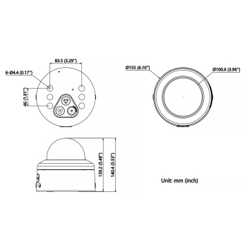 KAMERA WANDALOODPORNA IP DS-2CD27126G3-IPTRZSY(2.8-12MM) AcuSense - 12 Mpx MOTOZOOM Hikvision