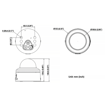 KAMERA WANDALOODPORNA IP DS-2CD2746G2H-IPTRZS(2.8-12MM) AcuSense - 4 Mpx MOTOZOOM Hikvision