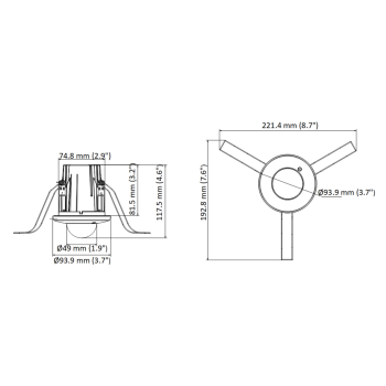 KAMERA IP DS-2CD2E43G2-U(2.8MM) AcuSense - 4 Mpx Hikvision