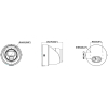 KAMERA WANDALOODPORNA IP DS-2CD2H166G3-IZS2UY/SL(2.8-12MM)(EF) DarkFighter AcuSense - 16 Mpx 2.8 ... 12 mm - MOTOZOOM Hikvision