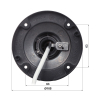 KAMERA IP DS-2CD2T126G3-IS2UY/SL(2.8)(EF)BLACK AcuSense - 12 Mpx 2.8 mm Hikvision