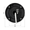 KAMERA IP DS-2CD2T167G3P-LIS2UY/SL(180°)BLACK PANORAMICZNA AcuSense - 16 Mpx 2 x 2.8 mm Hikvision