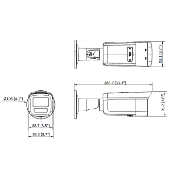 KAMERA IP DS-2CD2T46G2H-4I(2.8MM)(EF)/PL AcuSense - 4 Mpx Hikvision