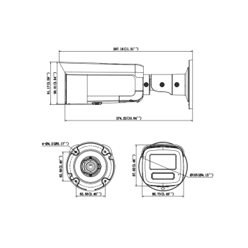 KAMERA IP DS-2CD2T47G3-LIS2UY/SL(2.8MM)PL ColorVu 3.0 4 Mpx Hikvision