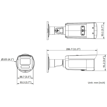 KAMERA IP DS-2CD2T67G2H-LISU/SL(2.8MM)(EF) ColorVu - 6 Mpx Hikvision