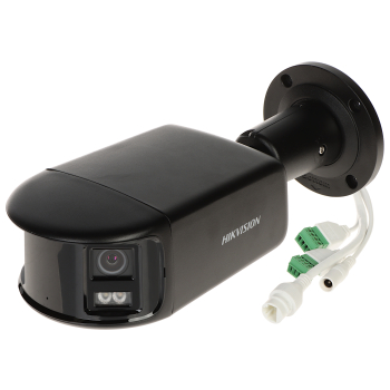 KAMERA IP DS-2CD2T87G2P-LSU/SL(4MM)(C)BLACK PANORAMICZNA ColorVu - 7.4 Mpx 2 x 4 mm Hikvision