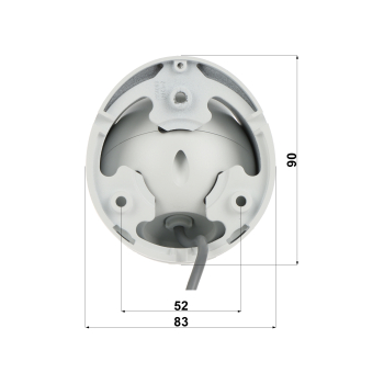 KAMERA AHD, HD-CVI, HD-TVI, PAL DS-2CE76D0T-ITMF(2.8MM)(C) - 1080p Hikvision