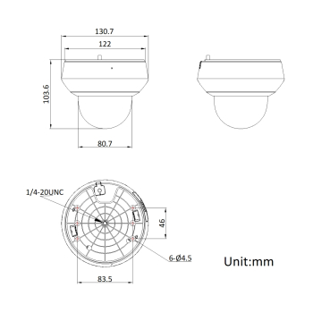 KAMERA IP OBROTOWA ZEWNĘTRZNA DS-2DE2A404IWG1-E AcuSense - 4 Mpx 2.8 ... 12 mm Hikvision