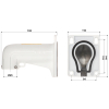 KAMERA IP OBROTOWA ZEWNĘTRZNA DS-2DE4215IWG1-E AcuSense - 1080p, 4.8 ... 72 mm Hikvision