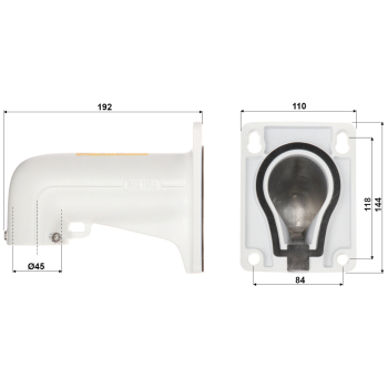 KAMERA IP OBROTOWA ZEWNĘTRZNA DS-2DE4425IW-DE(T5)/PL AcuSense - 4 Mpx 4.8 ... 120 mm Hikvision