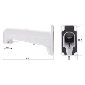 KAMERA IP SZYBKOOBROTOWA DS-2DE5425IW-AE(T5)/PL - 4 Mpx 4.8 ... 120 mm Hikvision