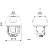 KAMERA IP SZYBKOOBROTOWA DS-2DE7A225IWG1-E AcuSense - 1080p 4.8 ... 120 mm Hikvision