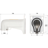 KAMERA IP SZYBKOOBROTOWA DS-2SE4C425MWG-E(14F0) TandemVu ColorVu - 3.7 Mpx 4.8 ... 120 mm Hikvision