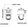 KAMERA IP SZYBKOOBROTOWA DS-2SF8C442MXG1-ELWY/26(F0) PANORAMICZNA TandemVu ColorVu - 4 Mpx, 6 Mpx, 6 ... 252 mm, 2 x 2.8 mm Hikvision