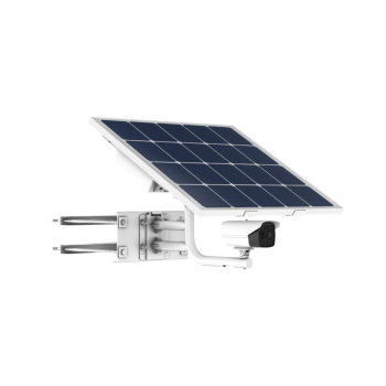 HYBRYDOWA KAMERA TERMOWIZYJNA IP Z PANELEM SOLARNYM I UCHWYTEM W ZESTAWIE DS-2TXS2628-10P/QA/GLT/CH36S80 LTE 9.7 mm - 720p, 8 mm - 4 Mpx Hikvision