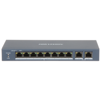 SWITCH POE DS-3E0310P-E/M 8-PORTOWY + 2X UPLINK Hikvision