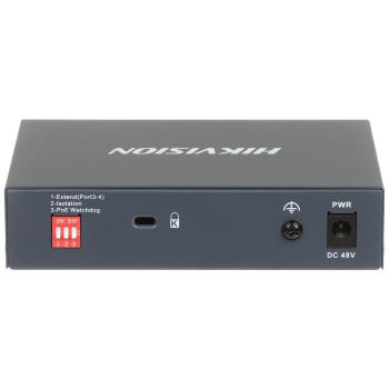 SWITCH POE DS-3E0505HP-E 4-PORTOWY Hikvision