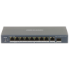 SWITCH POE DS-3E0510HP-E 8-PORTOWY + 1X UPLINK + 1X SFP Hikvision