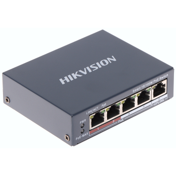 SWITCH POE DS-3E1105P-EI 4-PORTOWY Hikvision