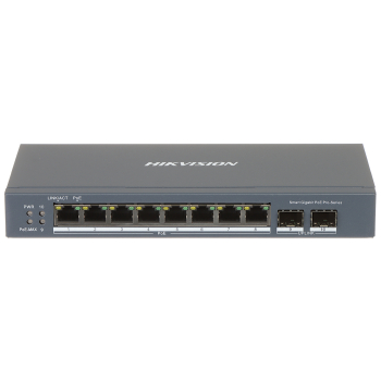 SWITCH POE DS-3E1510P-SI 8-PORTOWY + 2X SFP Hikvision