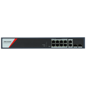 SWITCH POE DS-3E1512HP-SI-8P2T2F 8-PORTOWY SFP Hikvision