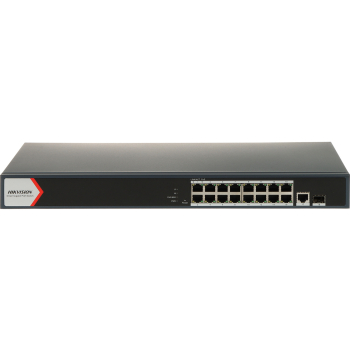 SWITCH POE DS-3E1518P-EI(V2) 16-PORTOWY + 1X UPLINK + 1X SFP Hikvision
