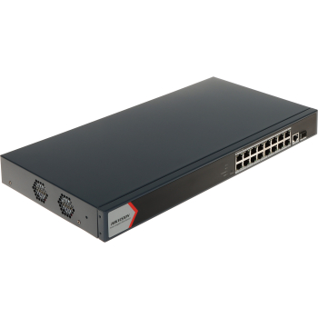 SWITCH POE DS-3E1518P-EI(V2) 16-PORTOWY + 1X UPLINK + 1X SFP Hikvision