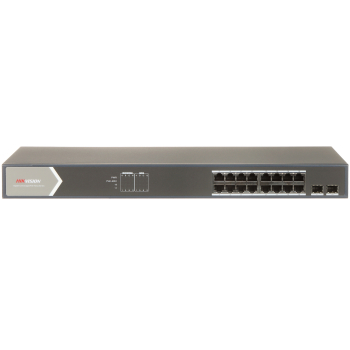SWITCH POE DS-3E1518P-SI 16-PORTOWY + 2X SFP Hikvision