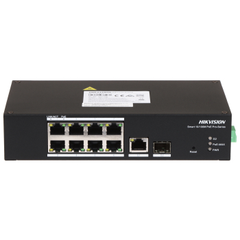 SWITCH POE DS-3T1310P-SI/HS 8-PORTOWY + 1X UPLINK + 1X SFP Hikvision
