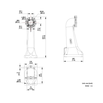 UCHWYT KAMERY DS-4604ZJ-PAAC Hikvision